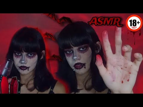 ♱ Sangue e Prazer: A Vampira Te Faz uma Proposta | ASMR +18 🩸🦇𖤐 #asmr