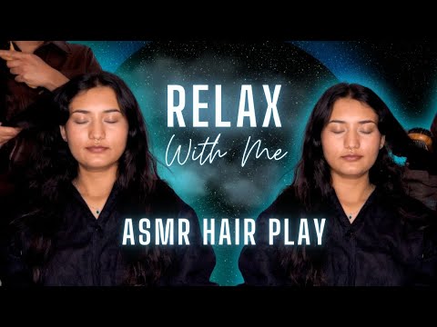 💖 ASMR Vinni is in Heaven 😌 Peaceful Hair Play + Brushing, Soothing & Ultra Relaxing 🌙 Fall Asleep 💤