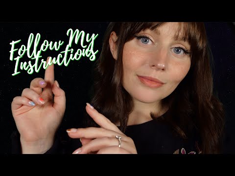 ASMR Follow My Instructions