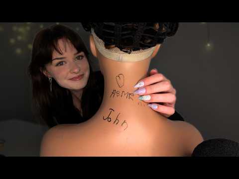 Back, Neck, and Shoulder Scratches (No Talking) [ASMR]