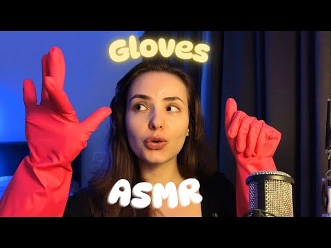 Spontex Gloves ASMR 🩷 TINGLES GUARANTEED 💆‍♀️ (requested)
