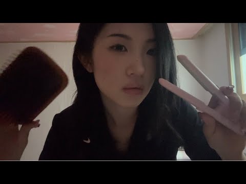 머리해주기 asmr Doing your hair