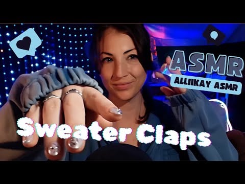 ASMR Oversized Sweater Claps