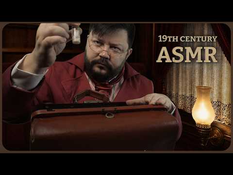 ASMR Journey With Victorians Doctor on 19th-century First Class Steam Train - Dream ASMR Journey!