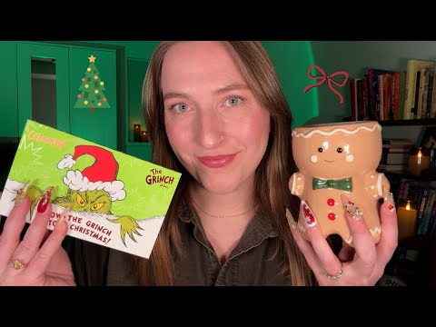 ASMR Christmas Haul🎄 Candles, Ornaments, Makeup & More ❤️💚