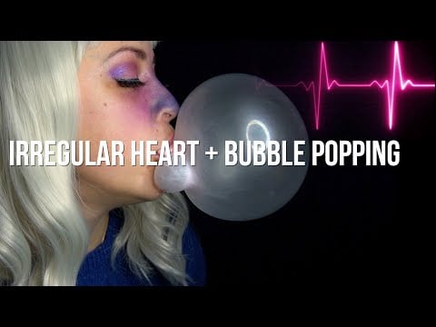 Blowing Big Bubbles With Violet Beauregarde | Irregular Heartbeat & Gum Chewing ASMR (No Talking)
