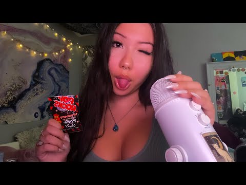 ASMR Pop Rocks Mouth Sounds (๑ᵔ⤙ᵔ๑)