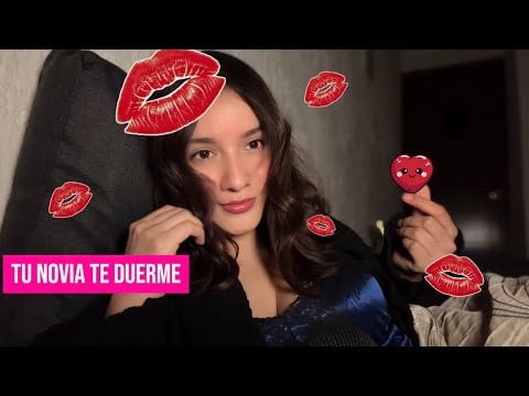¿Dormimos juntos? 😴 | Tu NOVIA te da cariño hasta hacerte Dormir 😘❤️❤️ | Roleplay ASMR
