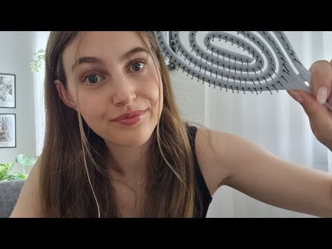 ASMR Personal Attention mit positiven Affirmationen 💖 Face & Hair Brushing, Massage & Serum