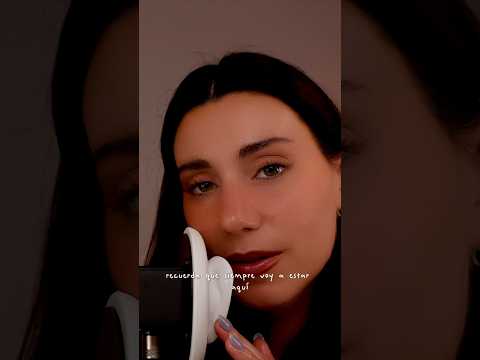 ASMR te Consuelo ❤️ Masaje de Orejas & Susurros Relajante 🧡💤 #shorts #short #asmr