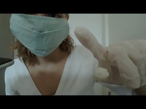 ASMR ENFERMEIRA CUIDANDO DE VOCÊ | NURSE TAKING CARE OF YOU