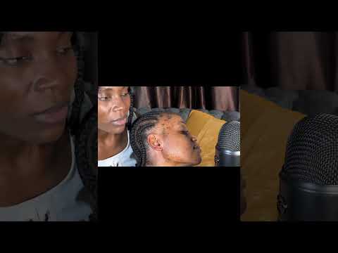 Fast and aggressive head scratching, ear cleaning, body massage, eyebrows, body massage, ear eating