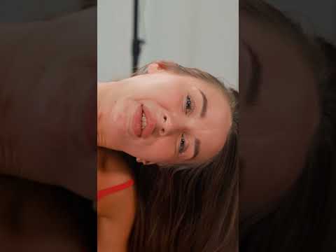Deep core massage + cracking | chiropractor transforms Christina #shorts