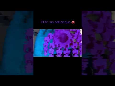 POV: sei sott’acqua | Echo ASMR 🐙🌊 #asmr #asmrita #echo #octopus #shorts #3d