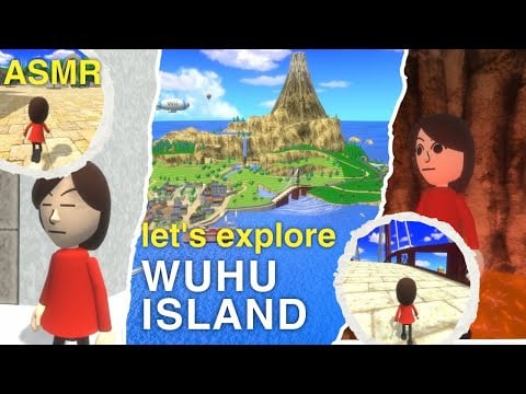 ASMR Let's Explore The Iconic Wii WUHU ISLAND (whispered) | Wuhu Island Explorer
