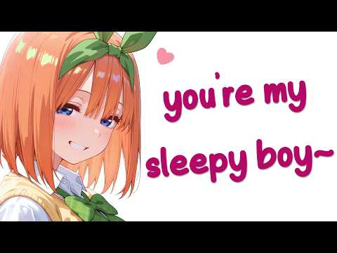 "Stay With Me.." 🧡 Your Cute Bratty Roommate Holds You While You Sleep [ASMR RP] [Wholesome] [F4M]
