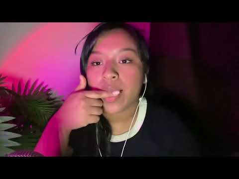 ASMR spit painting with %100 sensitivity💕🫟