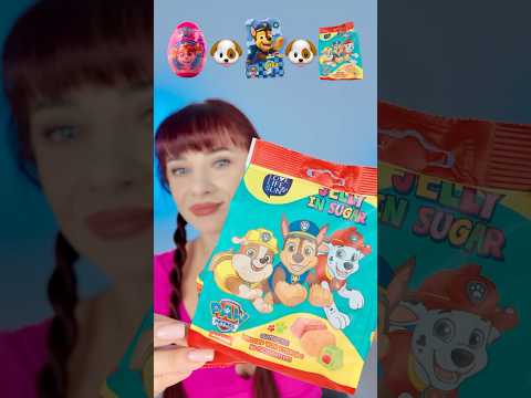 ASMR Eating Paw Patrol Food and Candy #mukbang  #eating