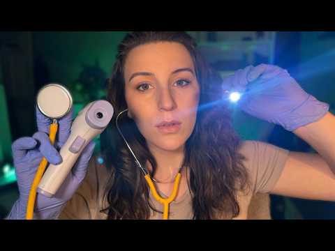 Fast Medical Exams ASMR emergency room intake