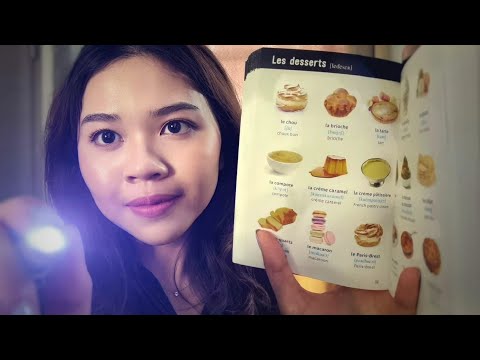 ASMR Thai Tutor Teaching You French👩‍🏫ติวเตอร์สอนศัพท์ฝรั่งเศสให้คุณ (Soft Spoken)