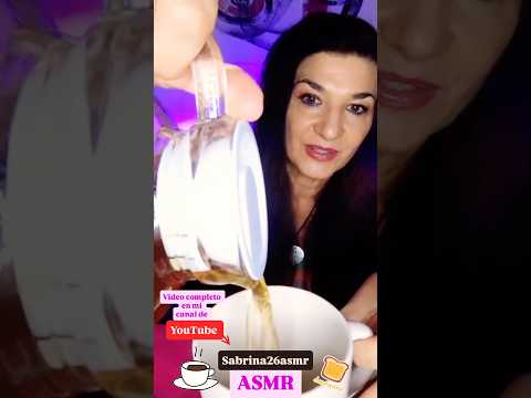 Te invito a desayunar conmigo 😋☕️ video completo en mi canal de YouTube Sabrina26asmr #asmr #relax