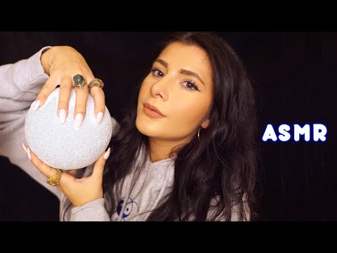 ASMR Close-up Whispered Ramble & Scratching