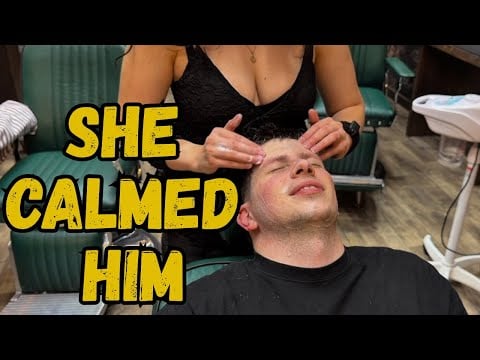 ASMR No Talking Barber Girl | Hands That Melt Stress