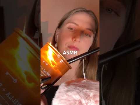 Woodwork candle ASMR 🙂‍↕️ #asmr #cracklingfire #asmrforsleep