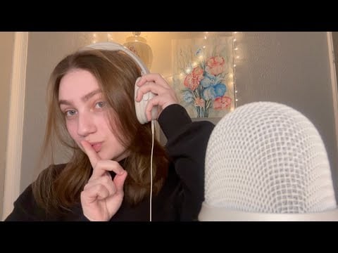 ASMR 🤫 Spilling the tea... Inaudible whispering