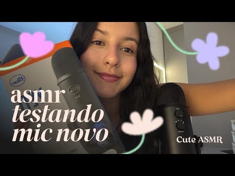 ASMR TESTANDO BLUE YETI 