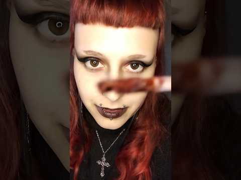 AMIGA GÓTICA TE MAQUIA PARA UM DATE (mas ela tá com CIÚMES) 😤#asmr #asmrsounds