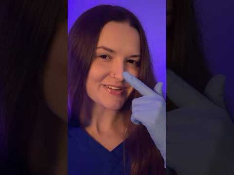 Nurse Eye Exam 🩺 👁️ ASMR #asmr #asmrshorts