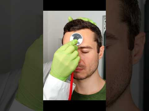 Face check with a stethoscope...?