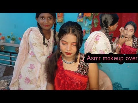 A gentle makeover, soothing touches, and pure relaxation, calming ASMR experience. 🌸🎧