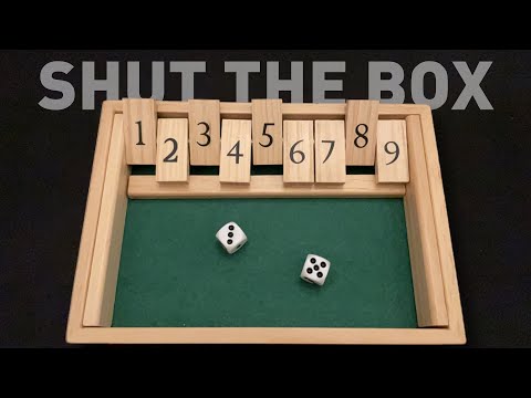 [ASMR] This Video Ends When I Win Shut the Box