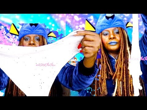 Year Slime ASMR EATING SOUNDS/CHEWING GUM RELAXATION