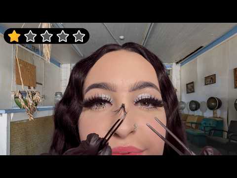 [ASMR] Worst Reviewed Cluster Lash Extensions | Soft Spoken