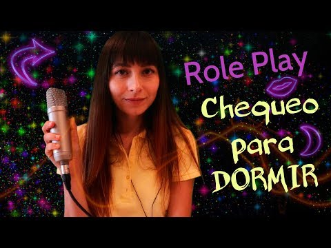 Role Play CHEQUEO de tu ESPECIALISTA EN INSOMNIO. Tu Amiga Yana Te DUERME/ASMR en Español