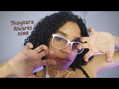 ASMR: Tapping na câmera e Sons de boca (sons da câmera)