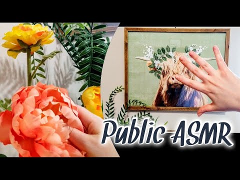 Public ASMR (at my Friend's House) Tapping, Scratching, Air Tracing, and Soft Speaking