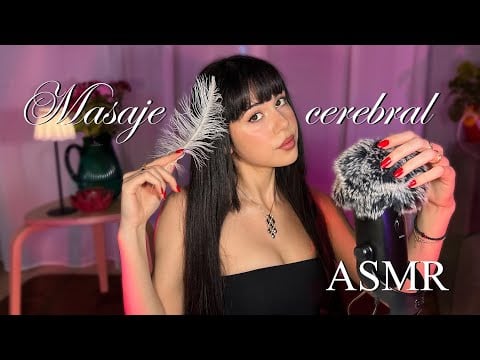 ASMR Masaje cerebral 🤯 Relajación EXTREMA