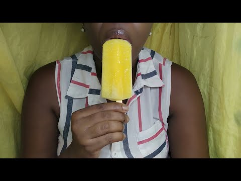 ASMR💝 Lamiendo👅 Paleta😋 De Agua 💦 Sonidos Relajantes 😴 Luna 🌙 asmr 💞