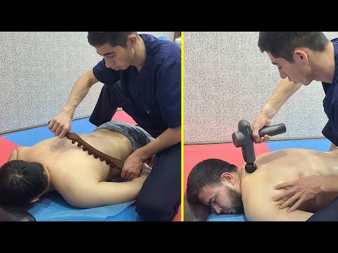 ASMR Intense Back Massage w ASMR Tools