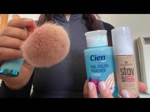 ASMR beauty salon💆‍♀️ doing your makeup, hairstyle & nails 🌸🎀 no talking