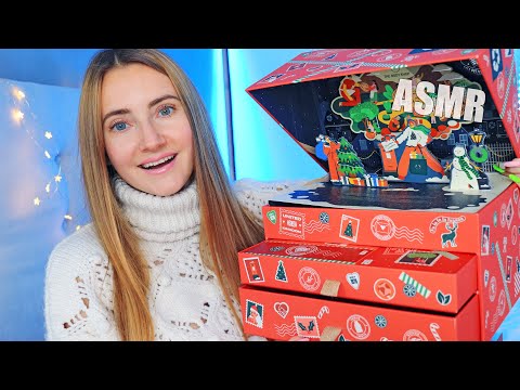 ASMR Unboxing Advent Calendar THE BODY SHOP Tapping Whisper