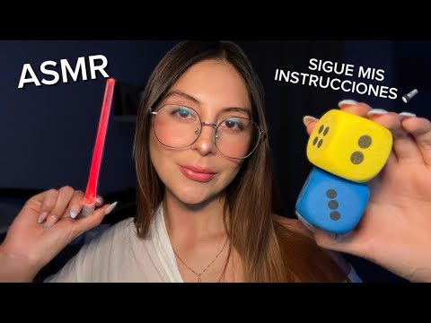 ASMR ROLEPLAY / SIGUE MIS INSTRUCCIONES  🔦 DUERME EN 5 MIN 