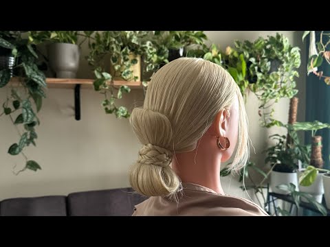 ASMR Holidays Hairstyle | Adjustment - Hairstyling - Hair Fixing - Finishing Touches W/ Whispering