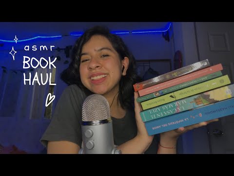 book haul: compras recientes // crysta asmr ♡