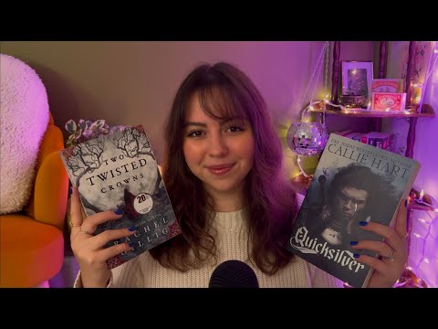 asmr cozy book haul 🤍