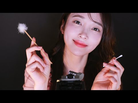ASMR 노토킹 한시간동안 깊숙히 자극적인 바스락 귀청소👂✨No Talking 1 Hour Deep Intense Ear Cleaning
